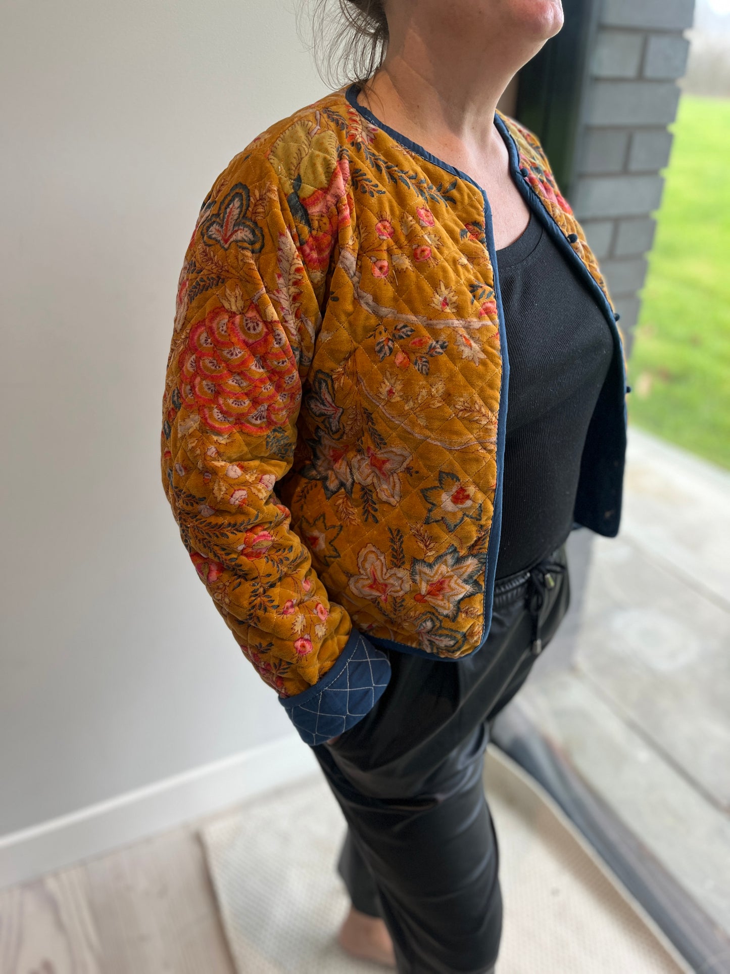 Floral Quilted Jacket