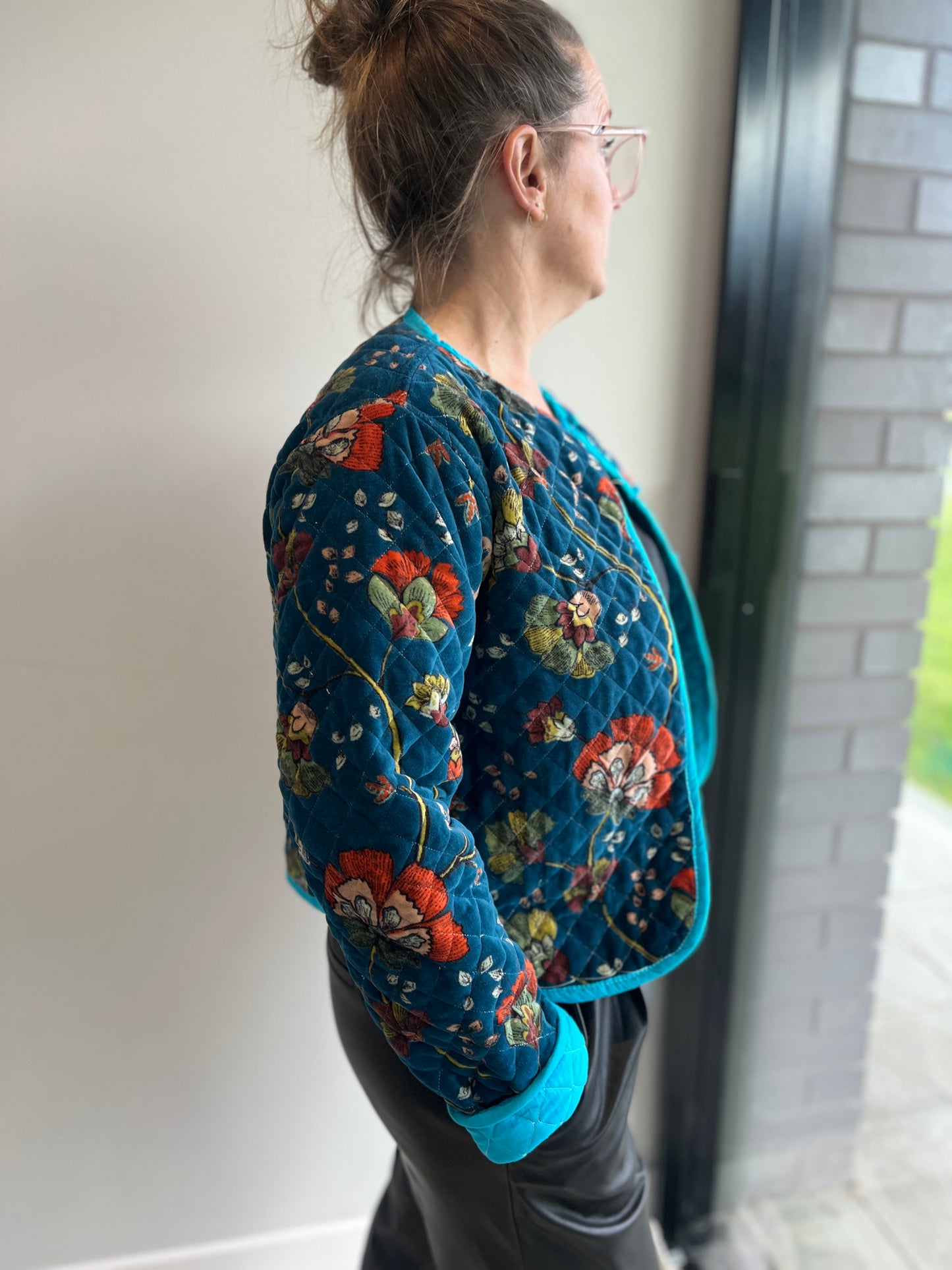 Floral Quilted Jacket